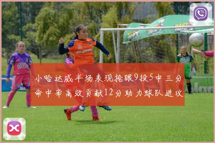 小哈达威半场表现抢眼9投5中三分命中率高效贡献12分助力球队进攻